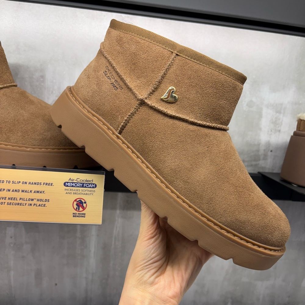 BOBS from Skechers Black Ankle Booties - Picture 9 of 11